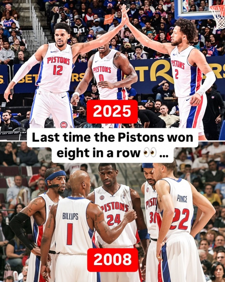 活塞上次8连胜首发：比卢普斯/面具侠/普林斯/怒吼天尊/麦克戴斯 缩略图